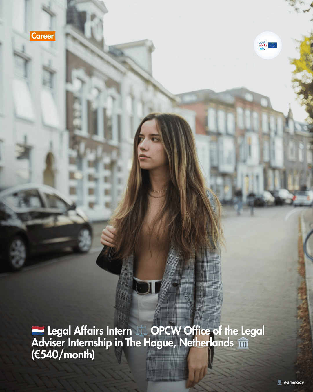 🇳🇱 Legal Affairs Intern ⚖️ OPCW Office of the Legal Adviser Internship in The Hague, Netherlands 🏛️ (€540/month)