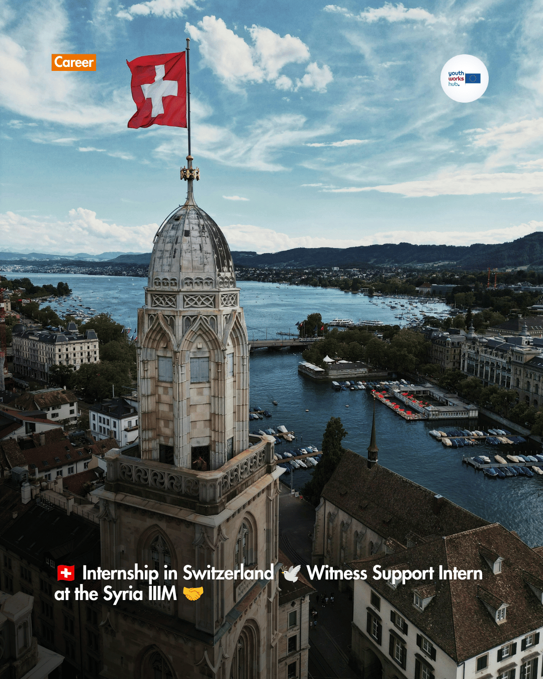 🇨🇭 Internship in Switzerland 🕊️ Witness Support Intern at the Syria IIIM 🤝