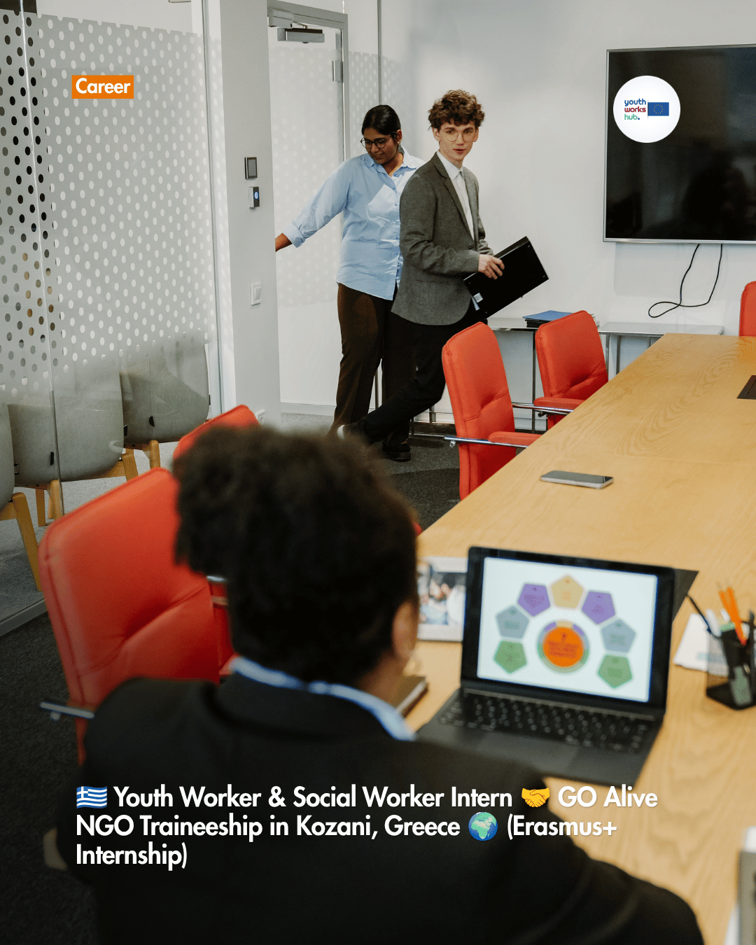 🇬🇷 Youth Worker & Social Worker Intern 🤝 GO Alive NGO Traineeship in Kozani, Greece 🌍 (Erasmus+ Internship)