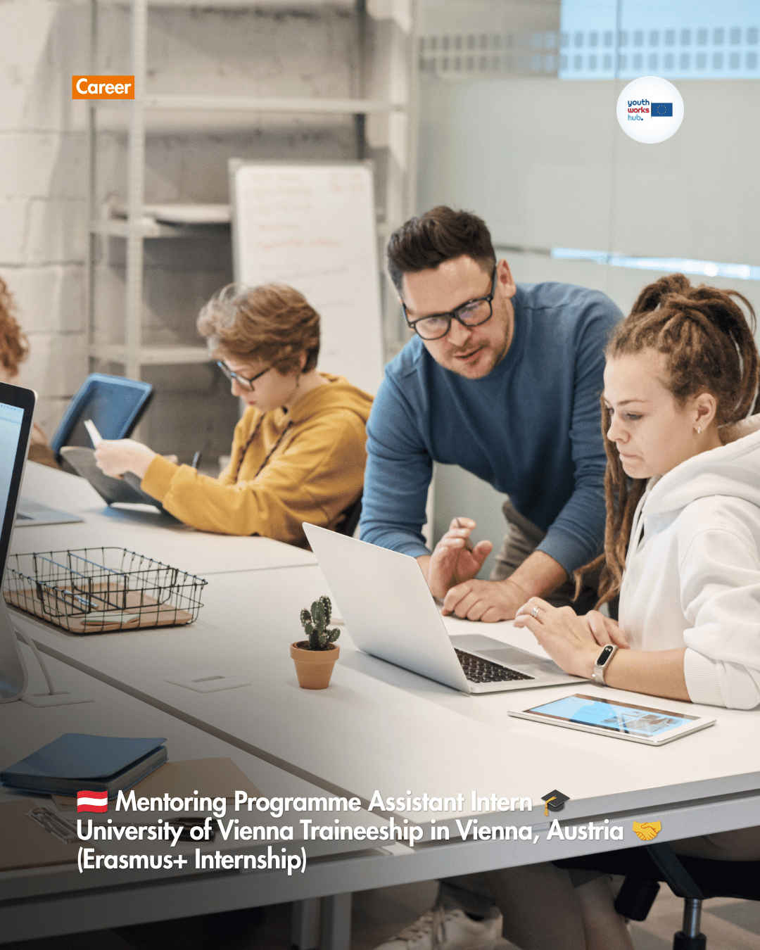 🇦🇹 Mentoring Programme Assistant Intern 🎓 University of Vienna (alma Mentoring) Traineeship in Vienna, Austria 🤝 (Erasmus+ Internship)