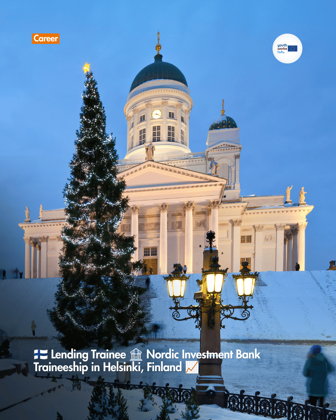 🇫🇮 Lending Trainee 🏦 Nordic Investment Bank Traineeship in Helsinki, Finland 📈