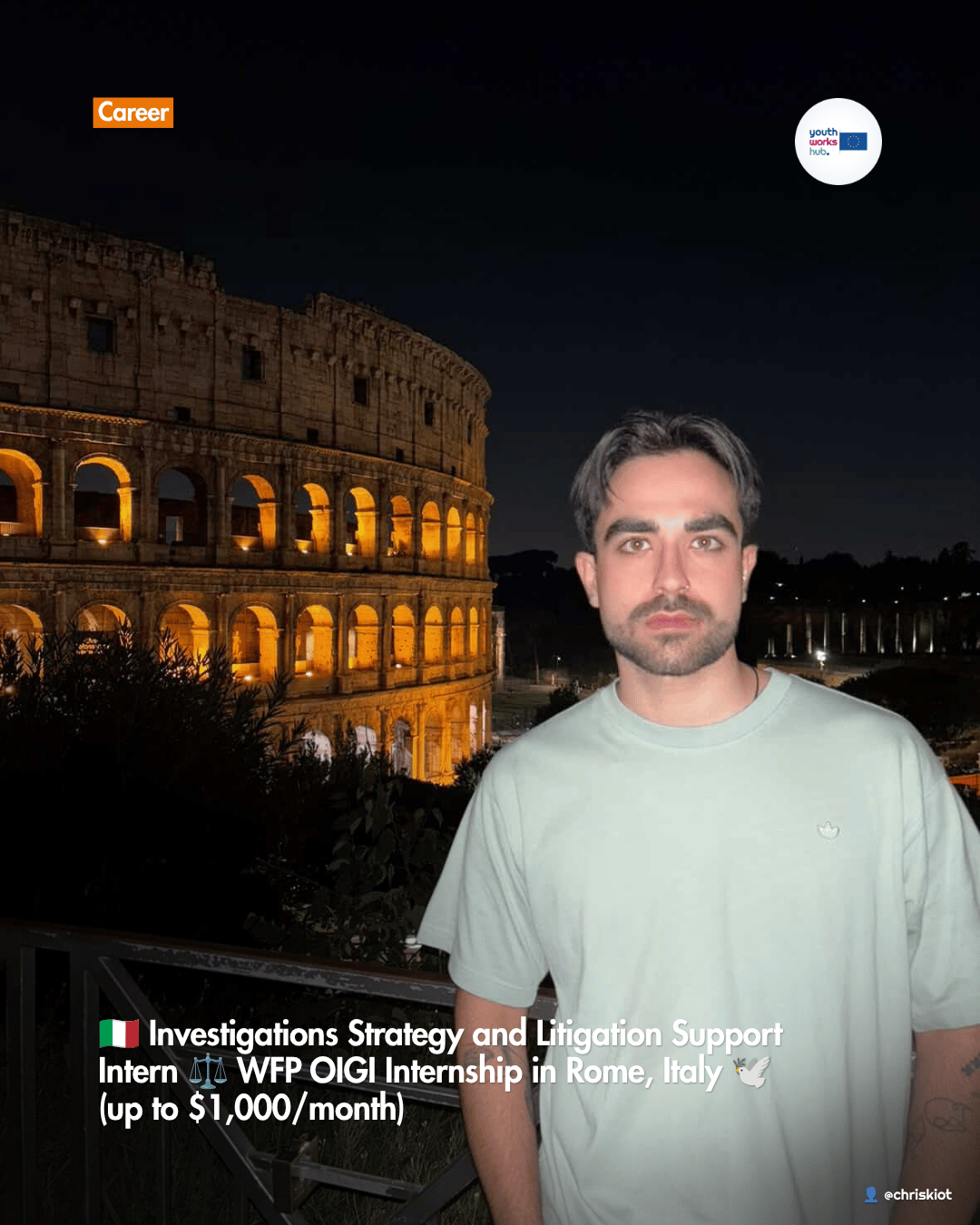 🇮🇹 Investigations Strategy and Litigation Support Intern ⚖️ WFP OIGI Internship in Rome, Italy 🕊️ (up to $1,000/month)
