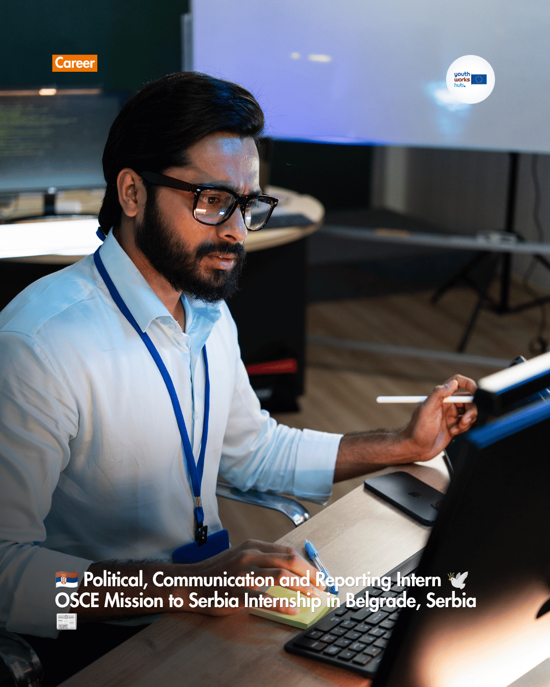 🇷🇸 Political, Communication and Reporting Intern 🕊️ OSCE Mission to Serbia Internship in Belgrade, Serbia 📰
