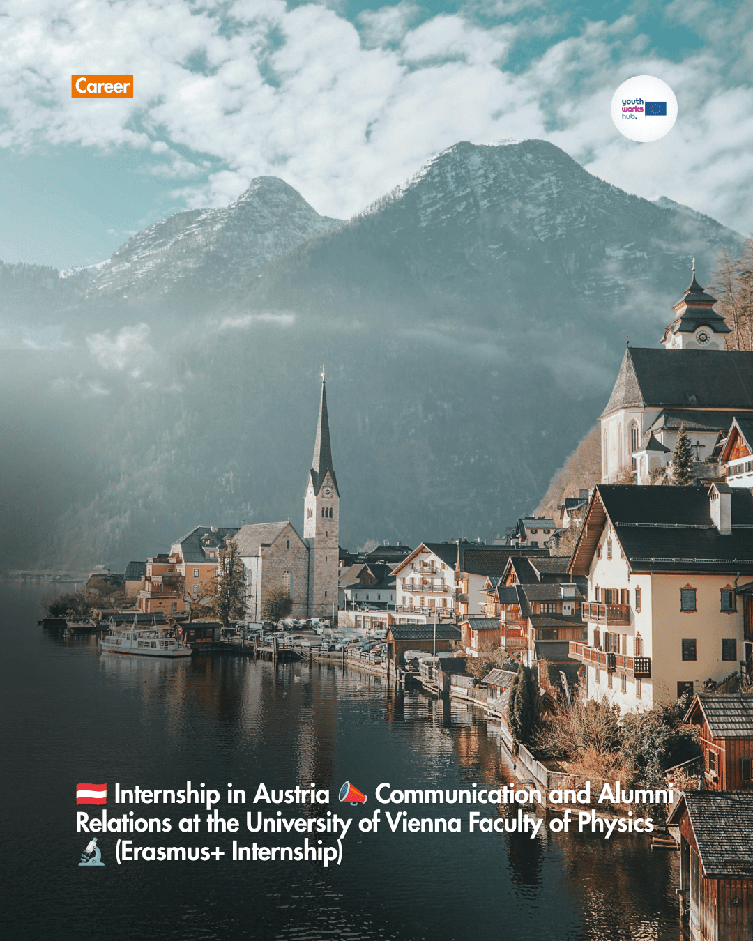 🇦🇹 Internship in Austria 📣 Communication and Alumni Relations at the University of Vienna Faculty of Physics 🔬 (Erasmus+ Internship)