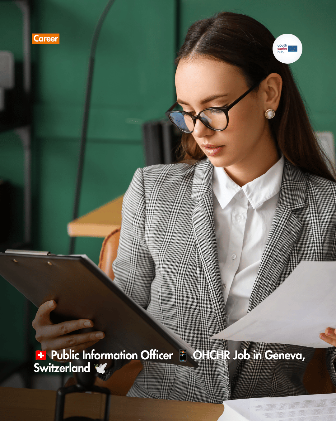 🇨🇭 Public Information Officer 📱 OHCHR Job in Geneva, Switzerland 🕊️