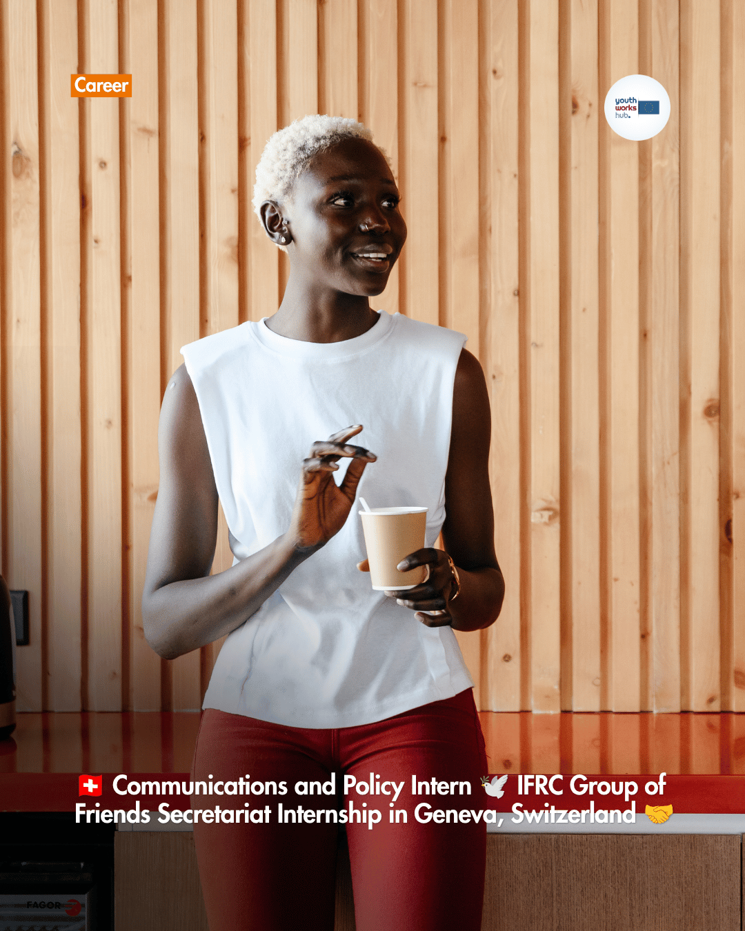 🇨🇭 Communications and Policy Intern 🕊️ IFRC Group of Friends Secretariat Internship in Geneva, Switzerland 🤝