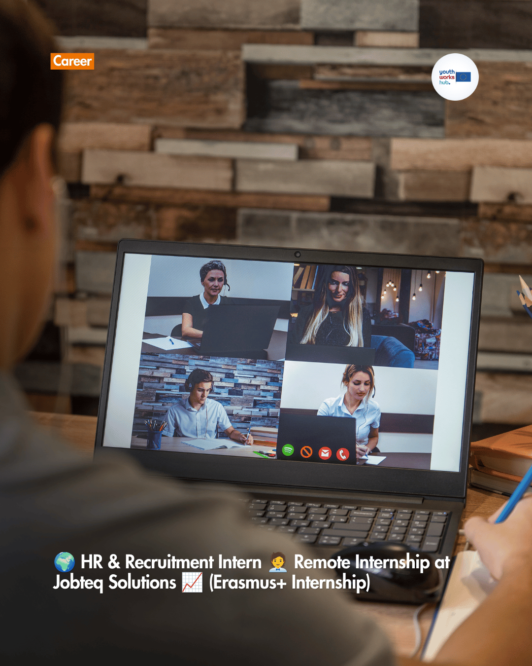 🌍 HR & Recruitment Intern 🧑‍💼 Remote Internship at Jobteq Solutions 📈 (Erasmus+ Internship)