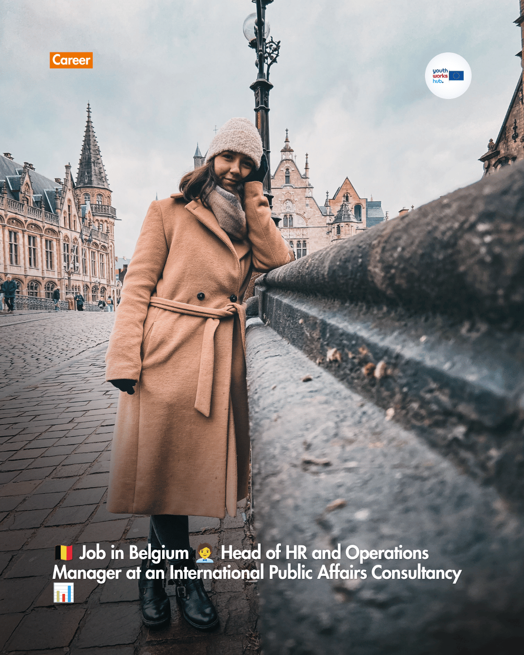 🇧🇪 Job in Belgium 🧑‍💼 Head of HR and Operations Manager at an International Public Affairs Consultancy 📊
