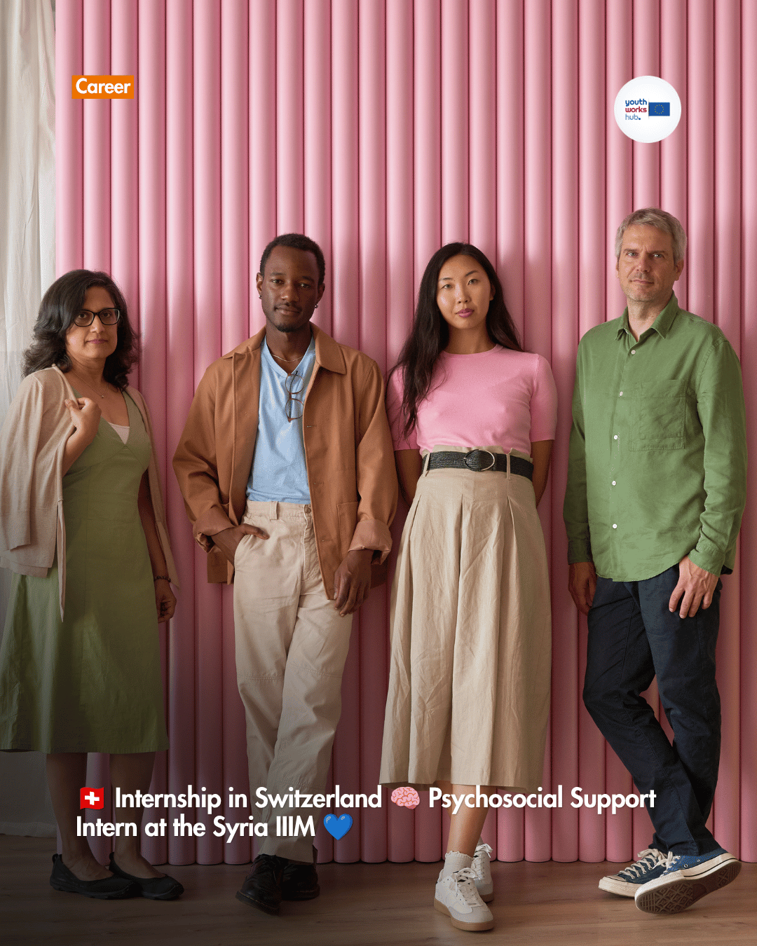 🇨🇭 Internship in Switzerland 🧠 Psychosocial Support Intern at the Syria IIIM 💙
