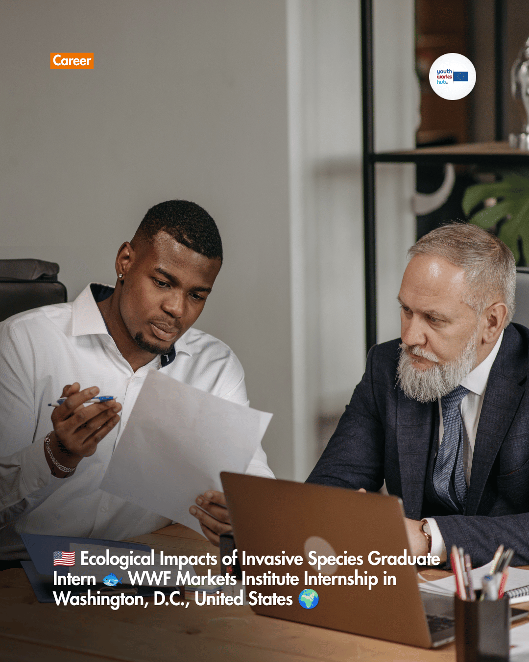 🇺🇸 Ecological Impacts of Invasive Species Graduate Intern 🐟 WWF Markets Institute Internship in Washington, D.C., United States 🌍