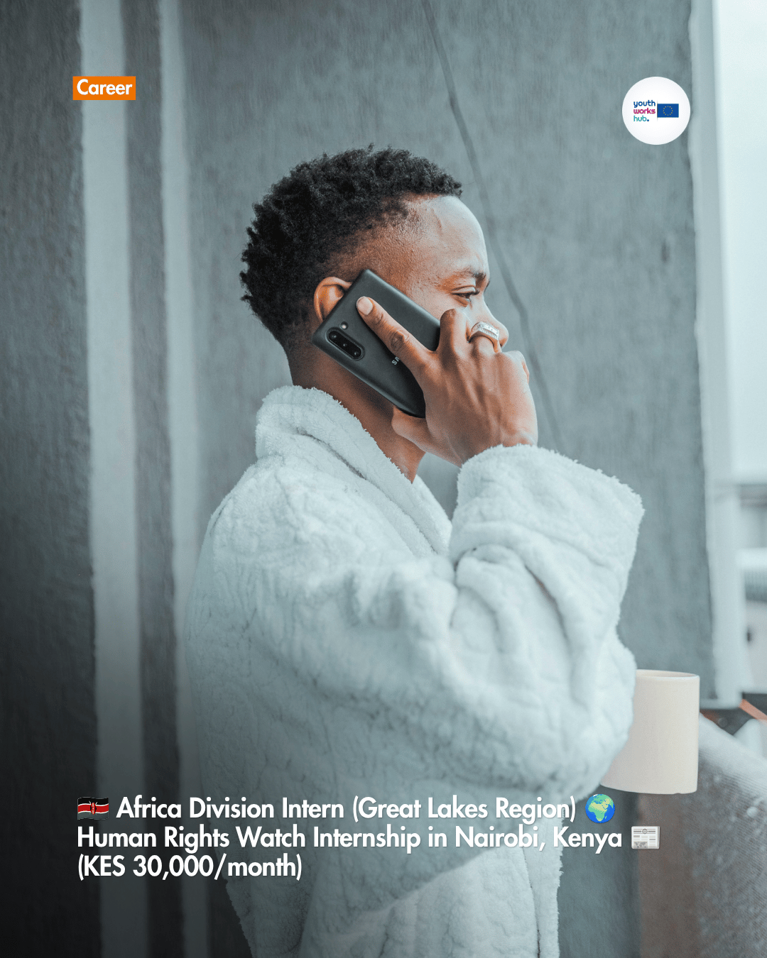 🇰🇪 Africa Division Intern (Great Lakes Region) 🌍 Human Rights Watch Internship in Nairobi, Kenya 📰 (KES 30,000/month)