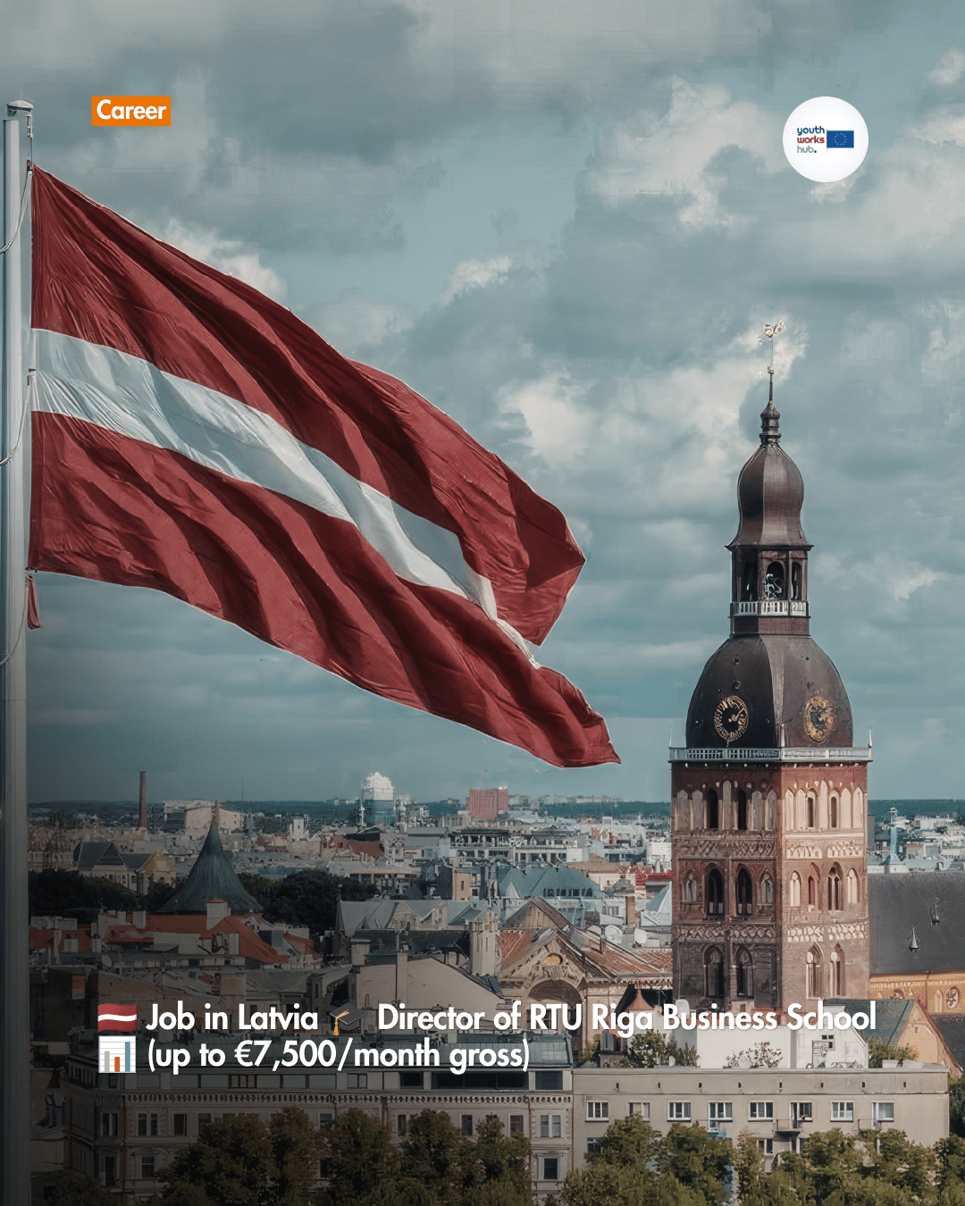 🇱🇻 Job in Latvia 🎓 Director of RTU Riga Business School 📊 (up to €7,500/month gross)