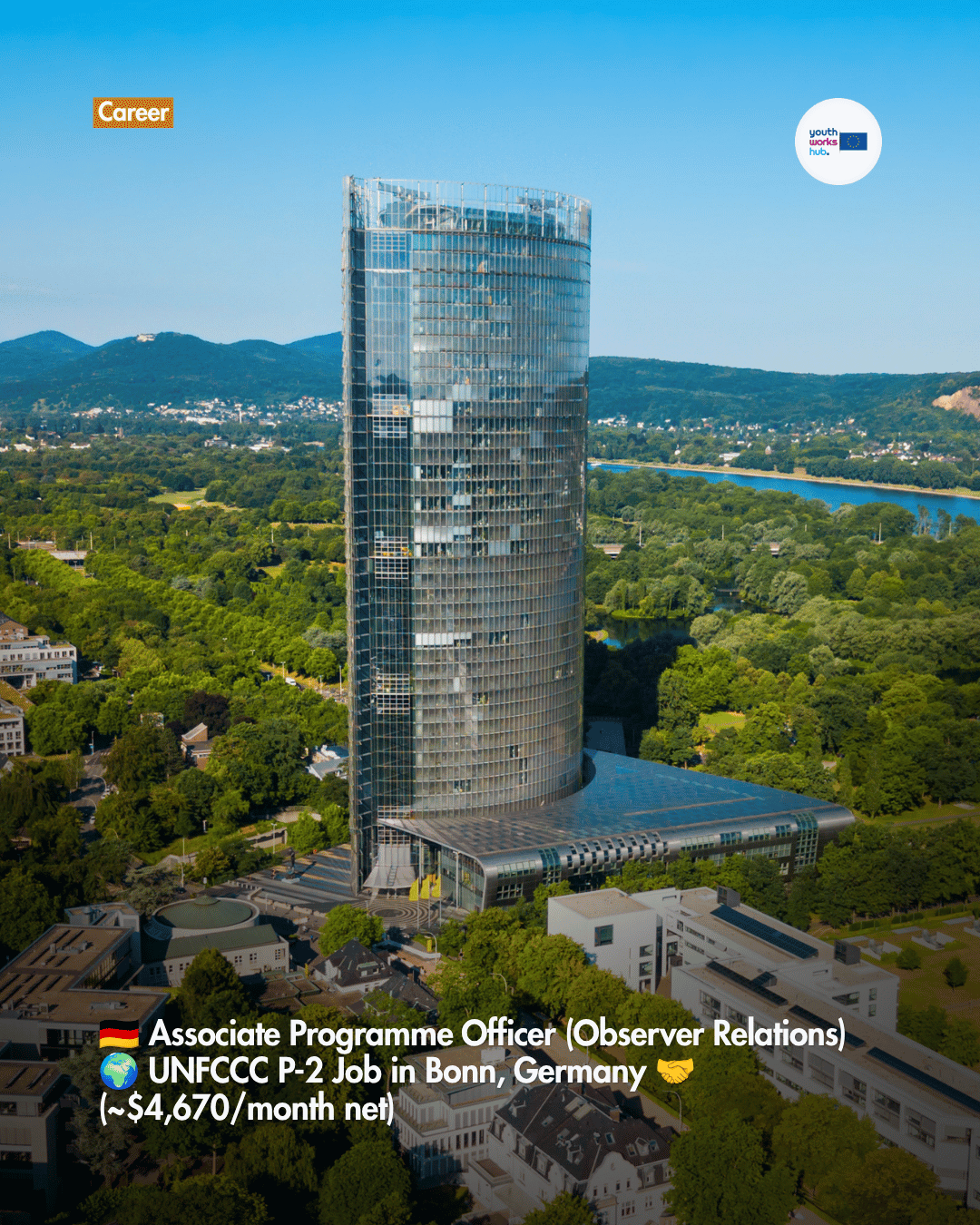 🇩🇪 Associate Programme Officer (Observer Relations) 🌍 UNFCCC P-2 Job in Bonn, Germany 🤝 (~$4,670/month net)