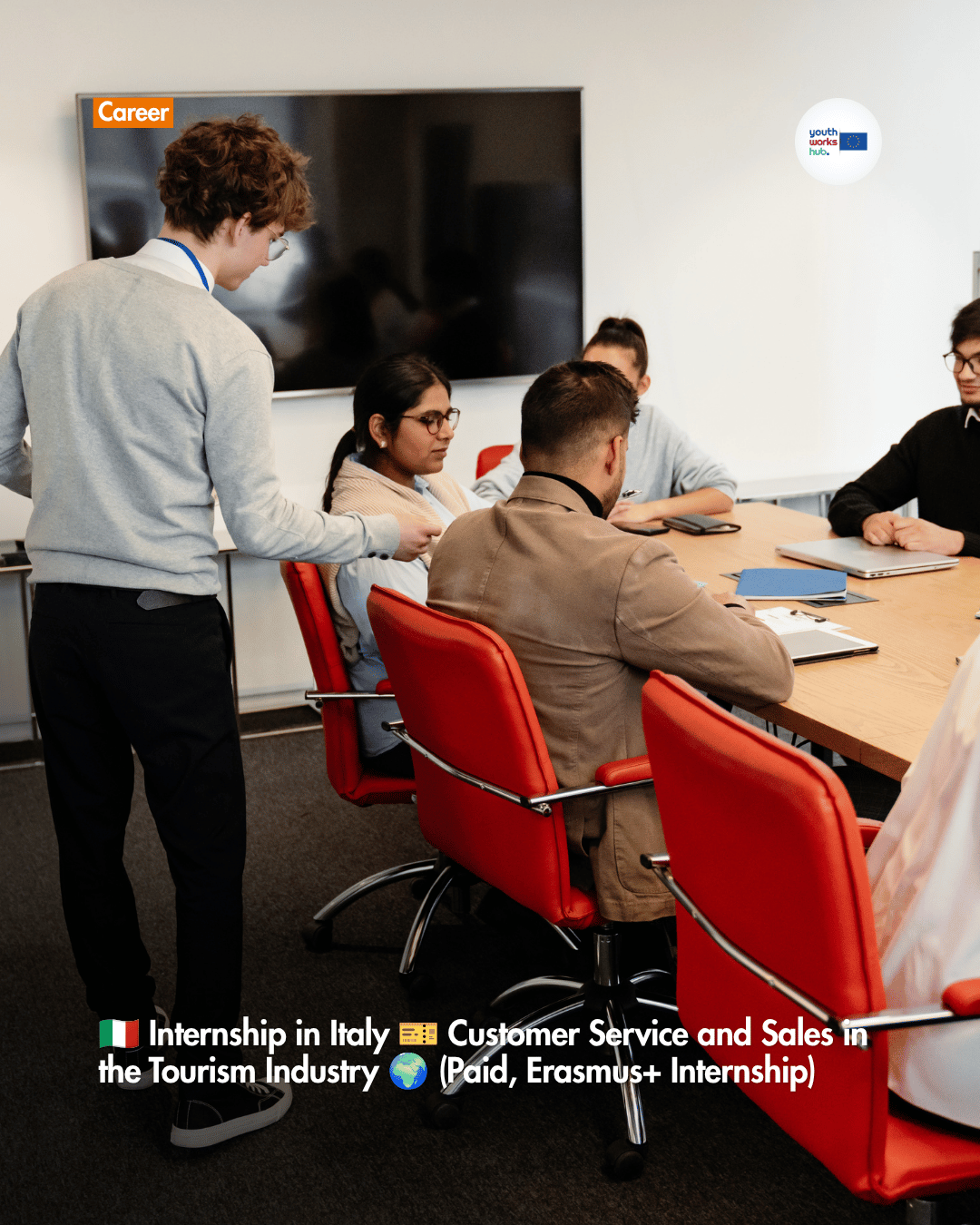 🇮🇹 Internship in Italy 🎫 Customer Service and Sales in the Tourism Industry 🌍 (Paid, Erasmus+ Internship)