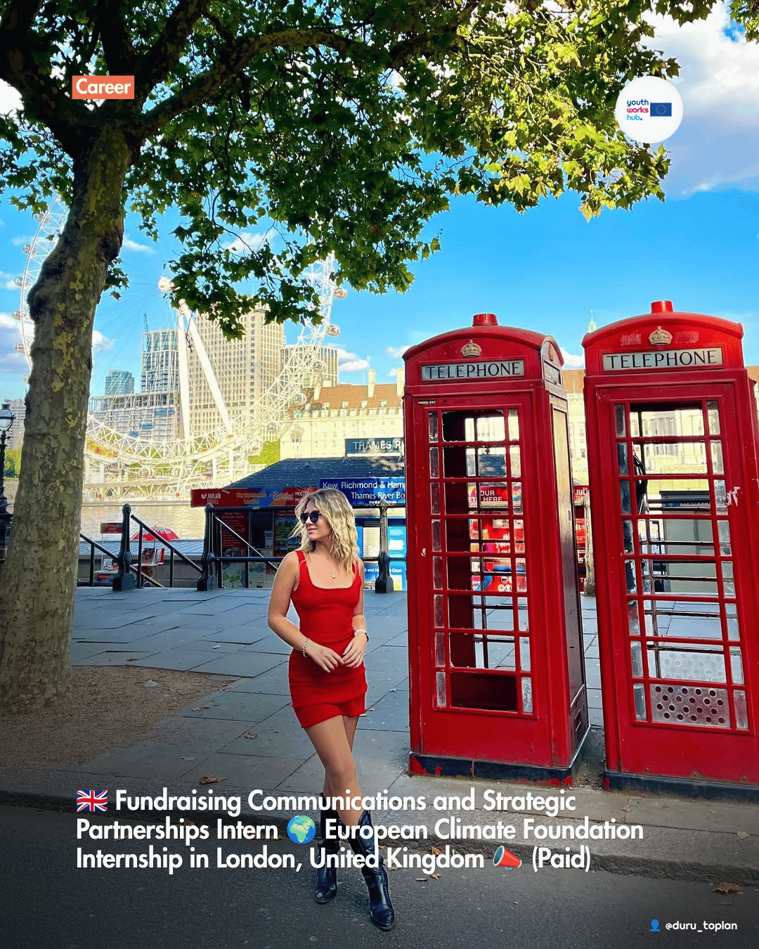 🇬🇧 Fundraising Communications and Strategic Partnerships Intern 🌍 European Climate Foundation Internship in London, United Kingdom 📣 (Paid)