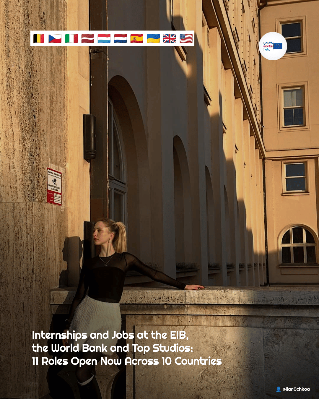 Internships and Jobs at the EIB, the World Bank and Top Studios: 11 Roles Open Now Across 10 Countries 💼