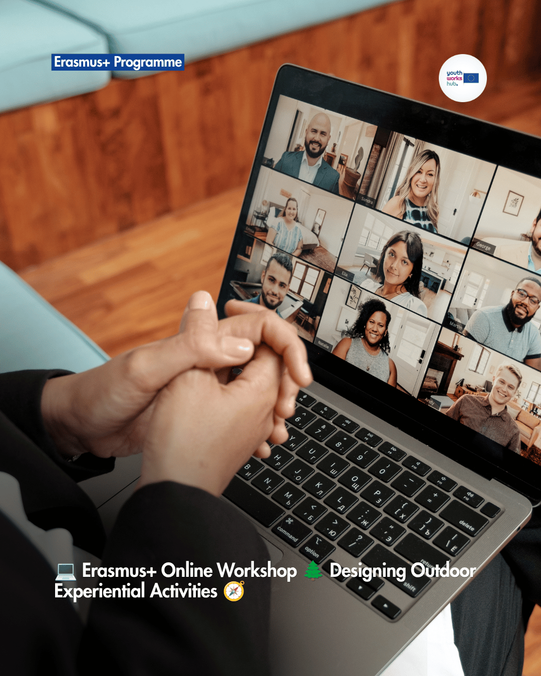💻 Erasmus+ Online Workshop 🌲 Designing Outdoor Experiential Activities 🧭