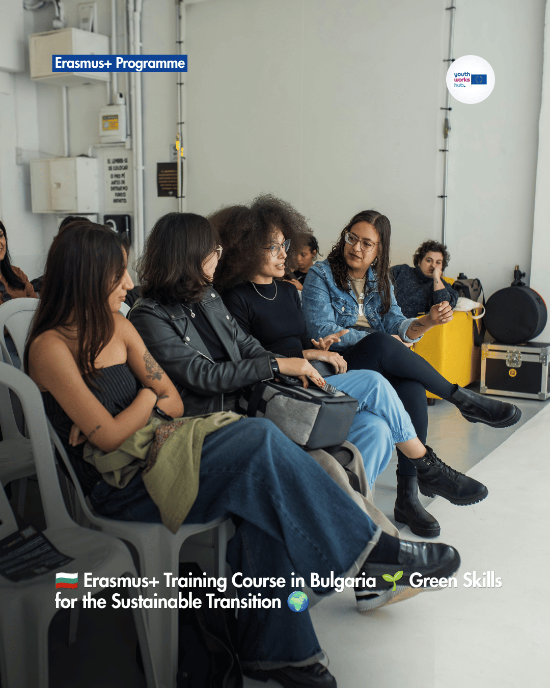 🇧🇬 Erasmus+ Training Course in Bulgaria 🌱 Green Skills for the Sustainable Transition 🌍