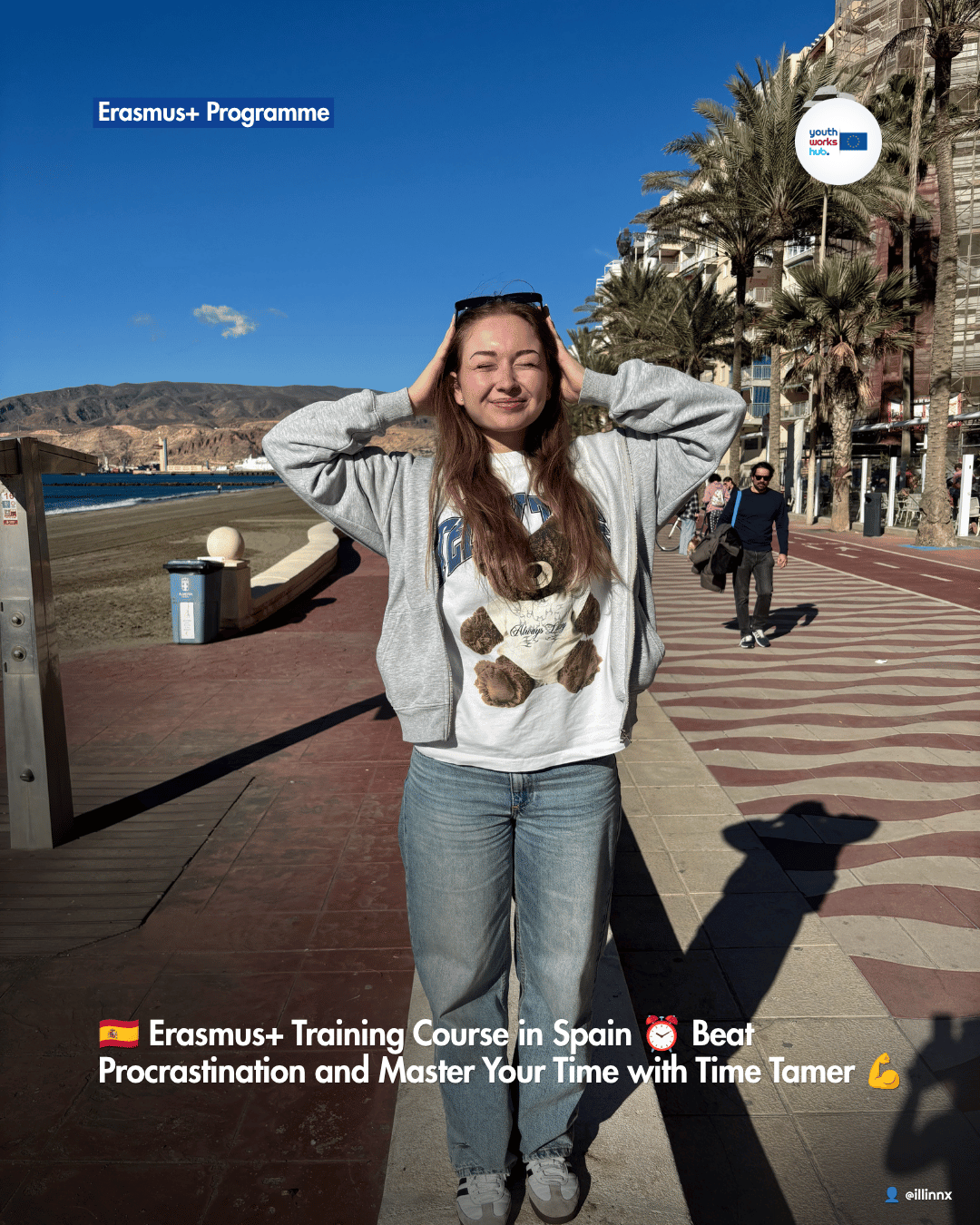 🇪🇸 Erasmus+ Training Course in Spain ⏰ Beat Procrastination and Master Your Time with Time Tamer 💪