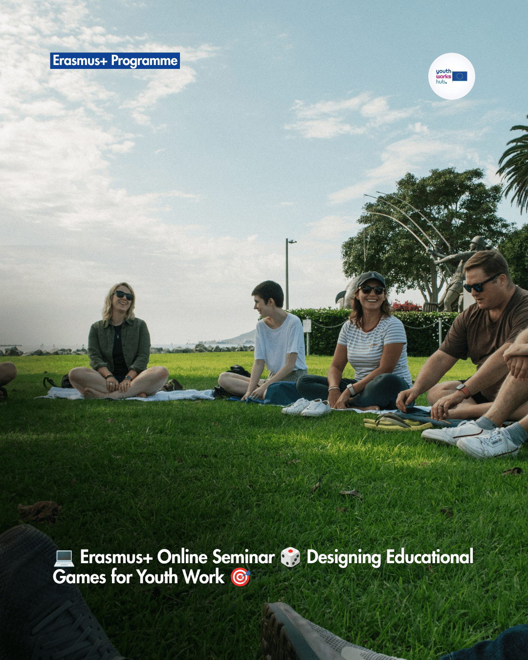 💻 Erasmus+ Online Seminar 🎲 Designing Educational Games for Youth Work 🎯