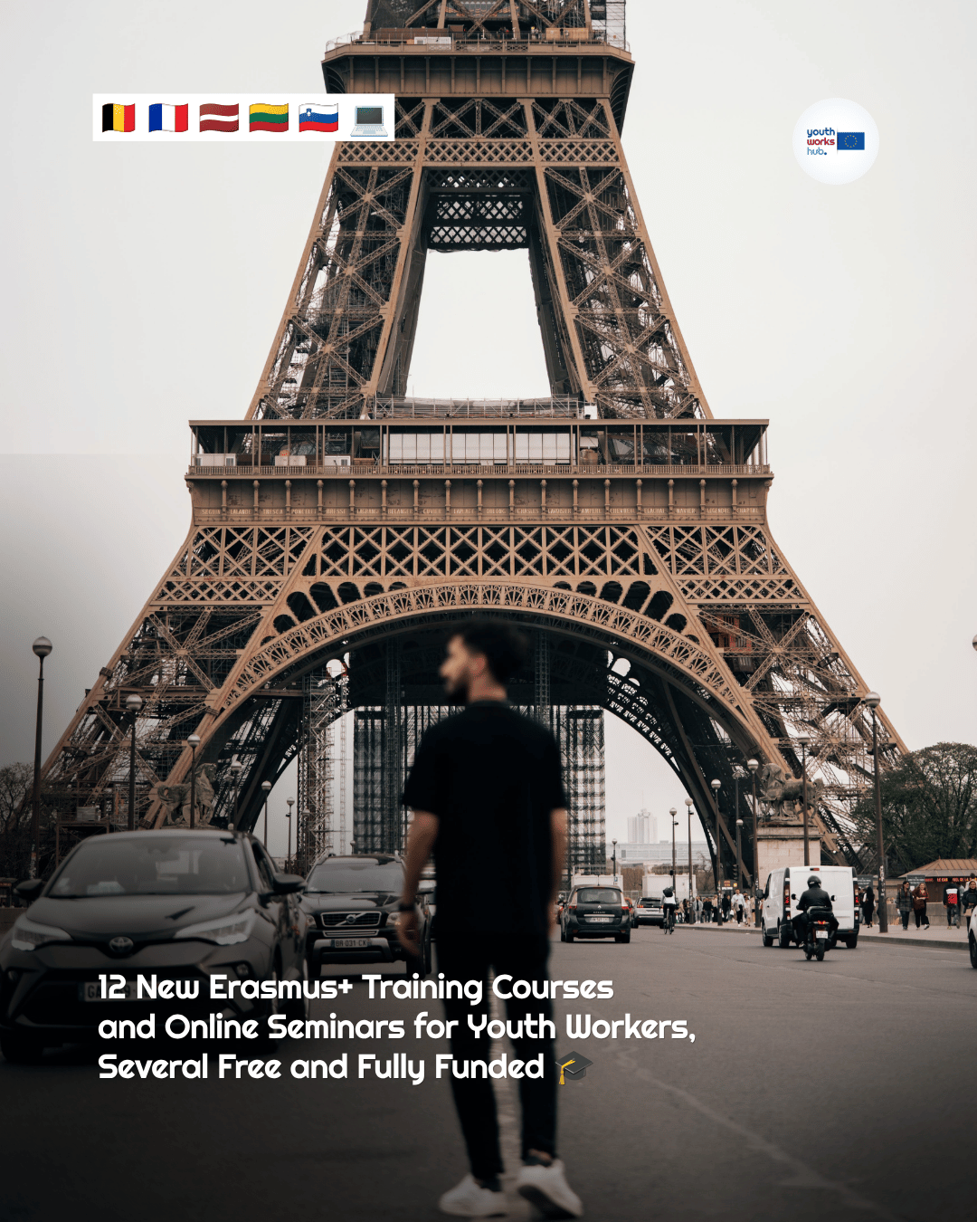 12 Erasmus+ Training Courses and Online Seminars for Youth Workers, Several Free and Fully Funded 🎓