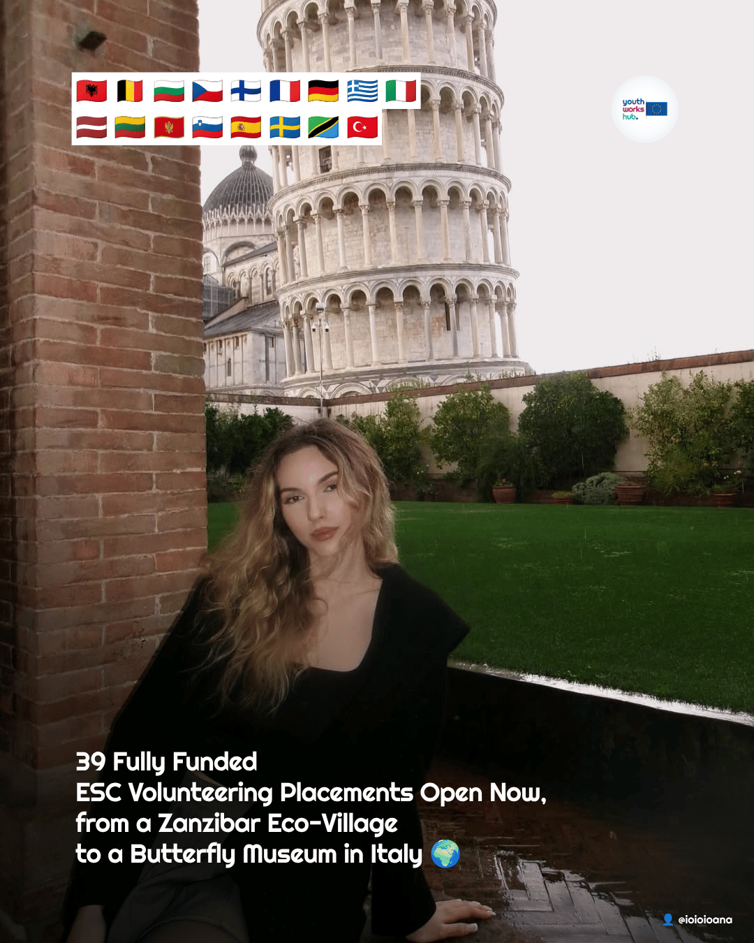 39 Fully Funded ESC Volunteering Placements Open Now, from a Zanzibar Eco-Village to a Butterfly Museum in Italy 🌍
