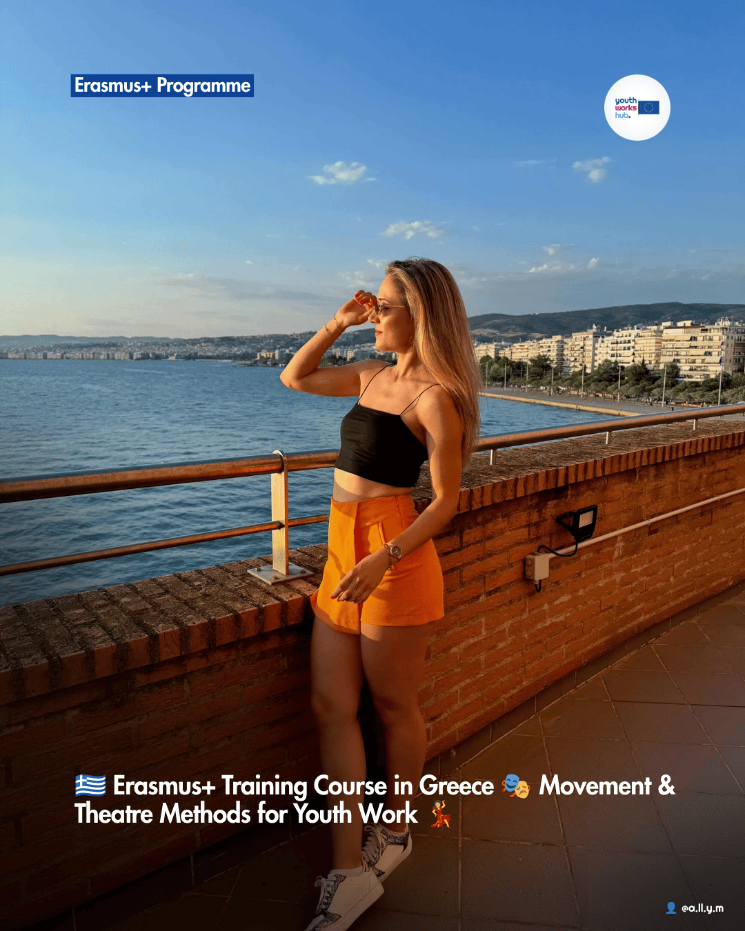 🇬🇷 Erasmus+ Training Course in Greece 🎭 Movement & Theatre Methods for Youth Work 💃