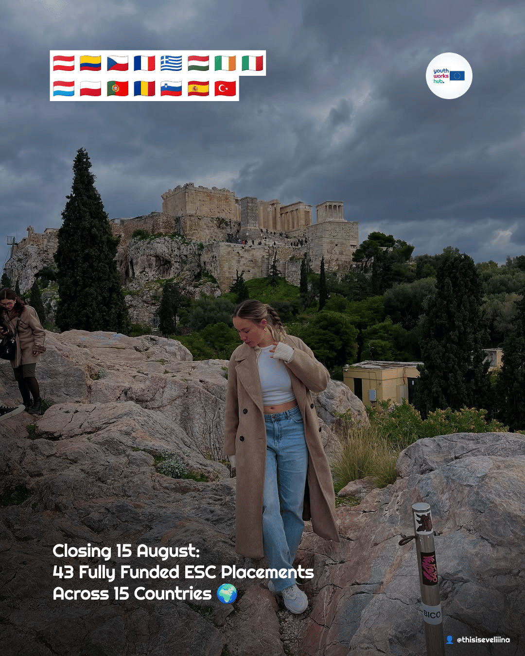 Closing 15 August: 43 Fully Funded ESC Placements Across 15 Countries 🌍