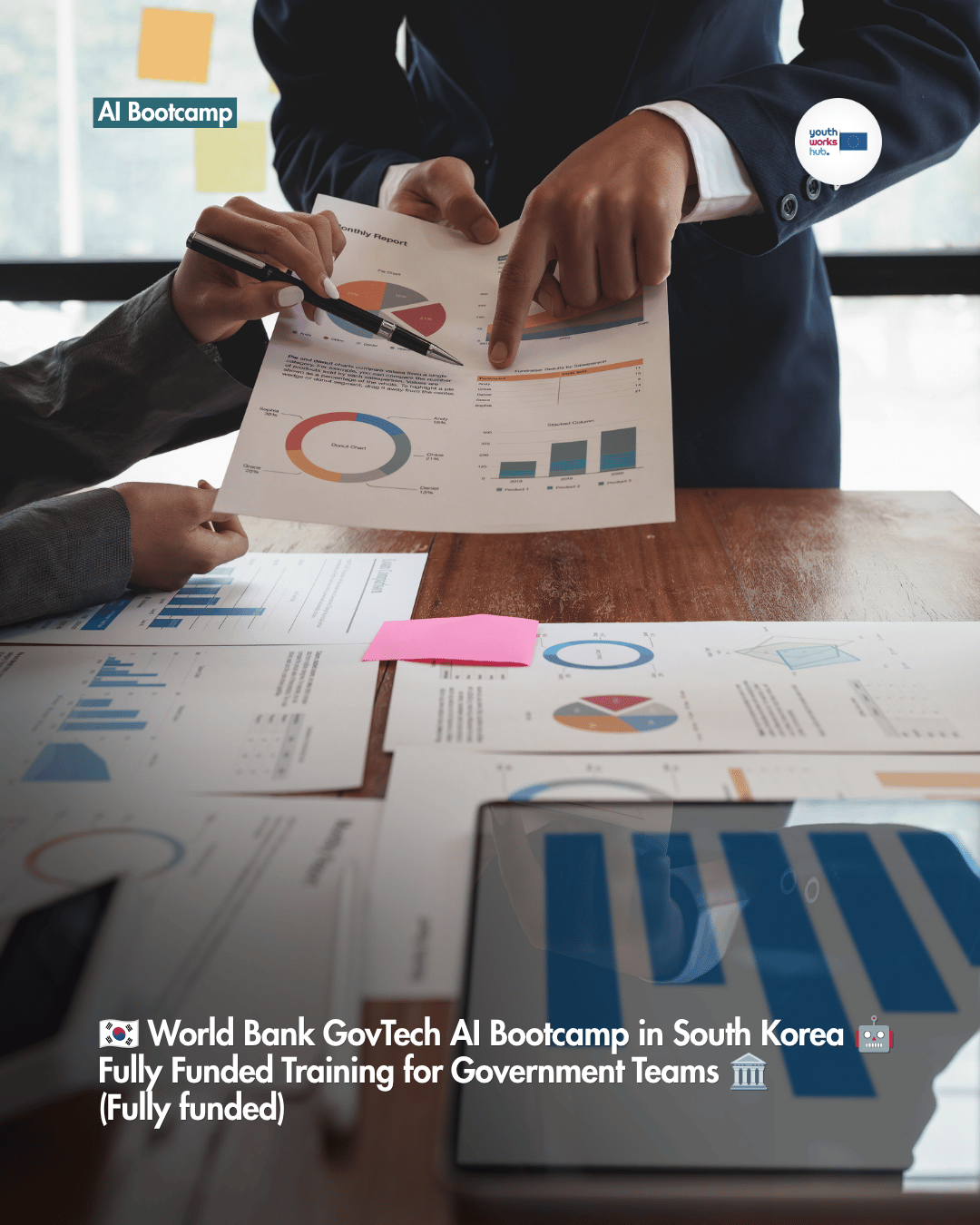 🇰🇷 World Bank GovTech AI Bootcamp in South Korea 🤖 Fully Funded Training for Government Teams 🏛️ (Fully funded)