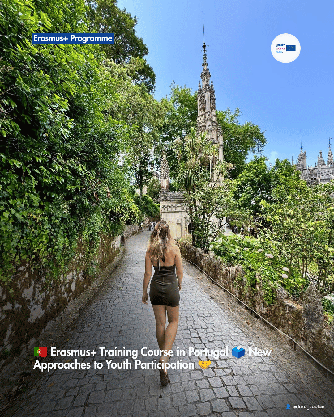 🇵🇹 Erasmus+ Training Course in Portugal 🗳️ New Approaches to Youth Participation 🤝