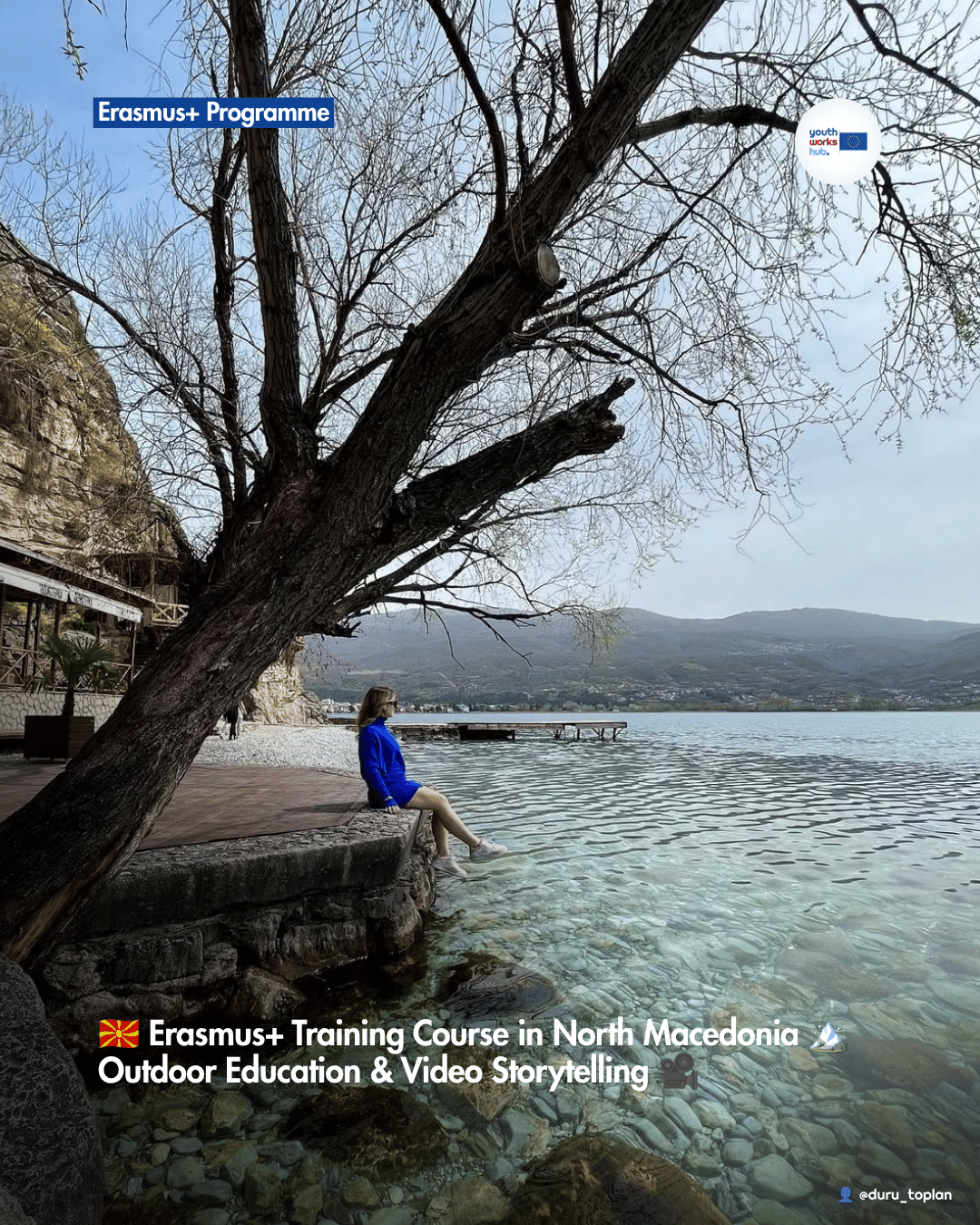 🇲🇰 Erasmus+ Training Course in North Macedonia 🏔️ Outdoor Education & Video Storytelling 🎥