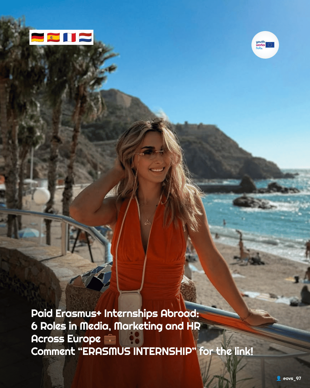 Paid Erasmus+ Internships Abroad: 6 Roles in Media, Marketing and HR Across Europe 💼