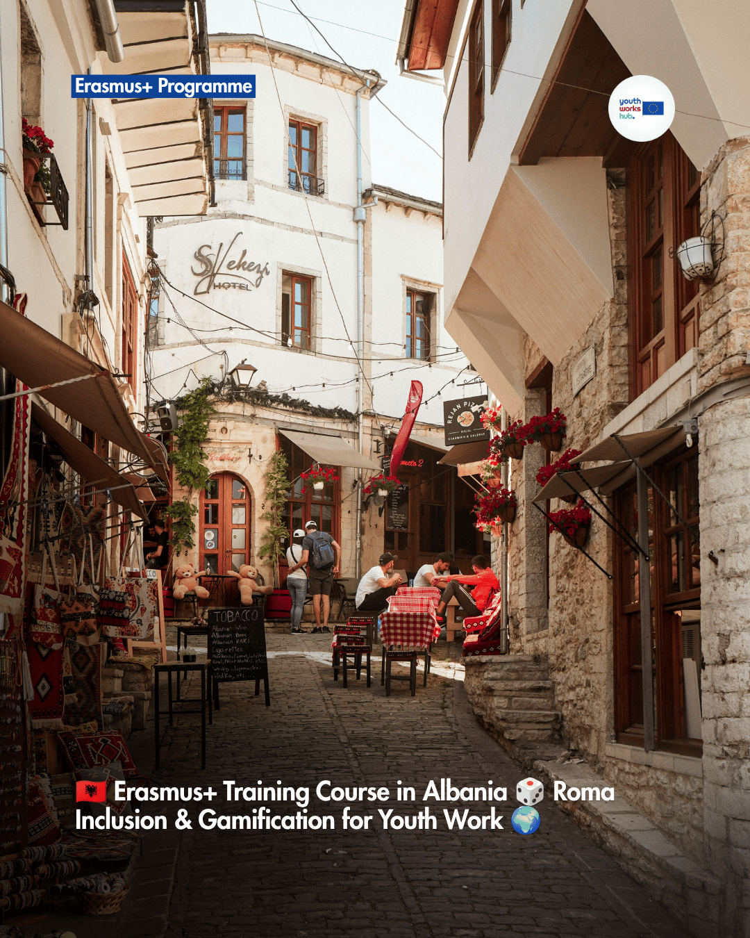 🇦🇱 Erasmus+ Training Course in Albania 🎲 Roma Inclusion & Gamification for Youth Work 🌍