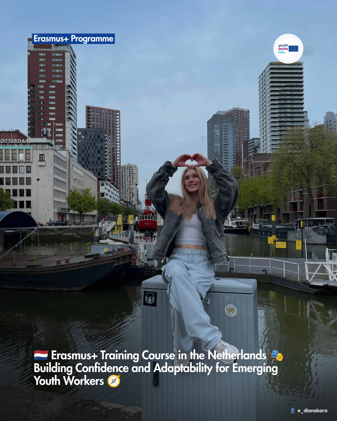 🇳🇱 Erasmus+ Training Course in the Netherlands 🎭 Building Confidence and Adaptability for Emerging Youth Workers 🧭