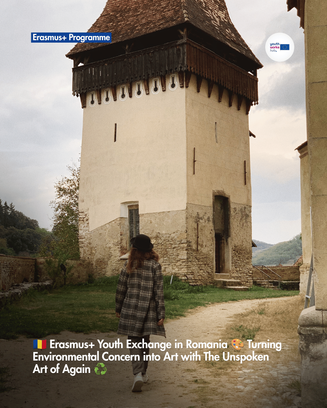 🇷🇴 Erasmus+ Youth Exchange in Romania 🎨 Turning Environmental Concern into Art with The Unspoken Art of Again ♻️