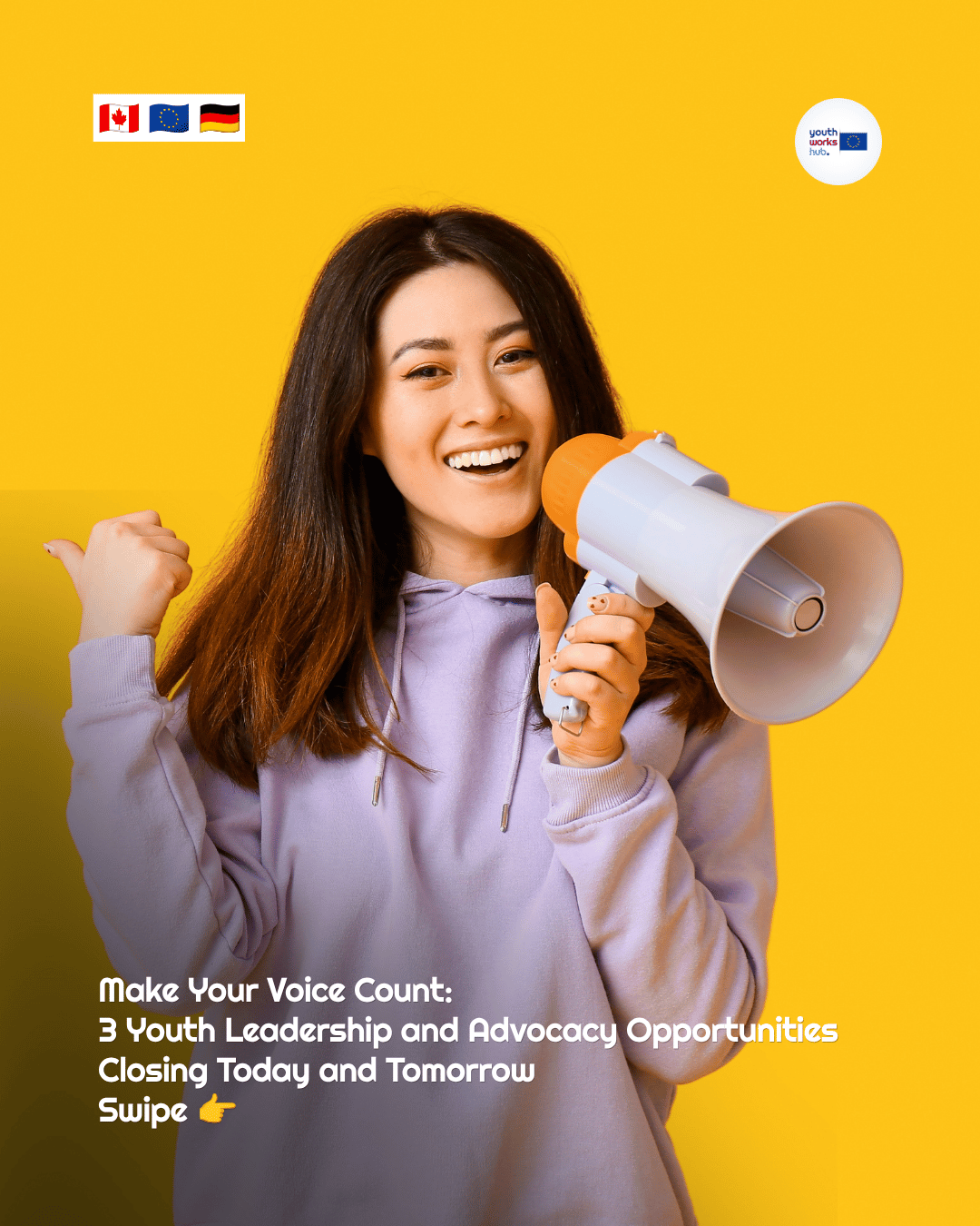Make Your Voice Count: 3 Youth Leadership and Advocacy Opportunities Closing Today and Tomorrow