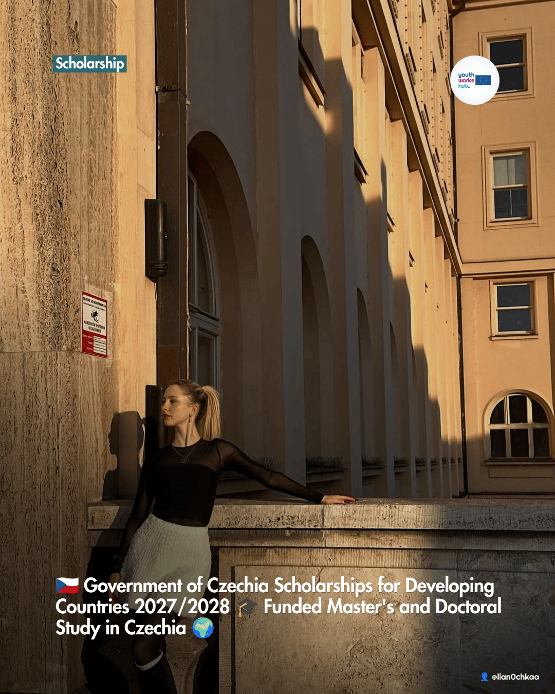 🇨🇿 Government of Czechia Scholarships for Developing Countries 2027/2028 🎓 Funded Master's and Doctoral Study in Czechia 🌍