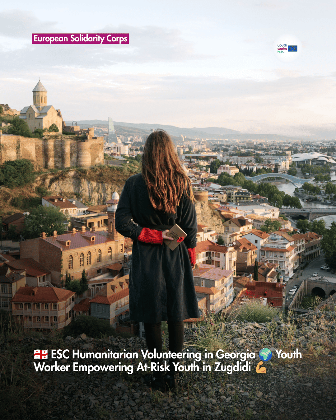 🇬🇪 ESC Humanitarian Volunteering in Georgia 🌍 Youth Worker Empowering At-Risk Youth in Zugdidi 💪