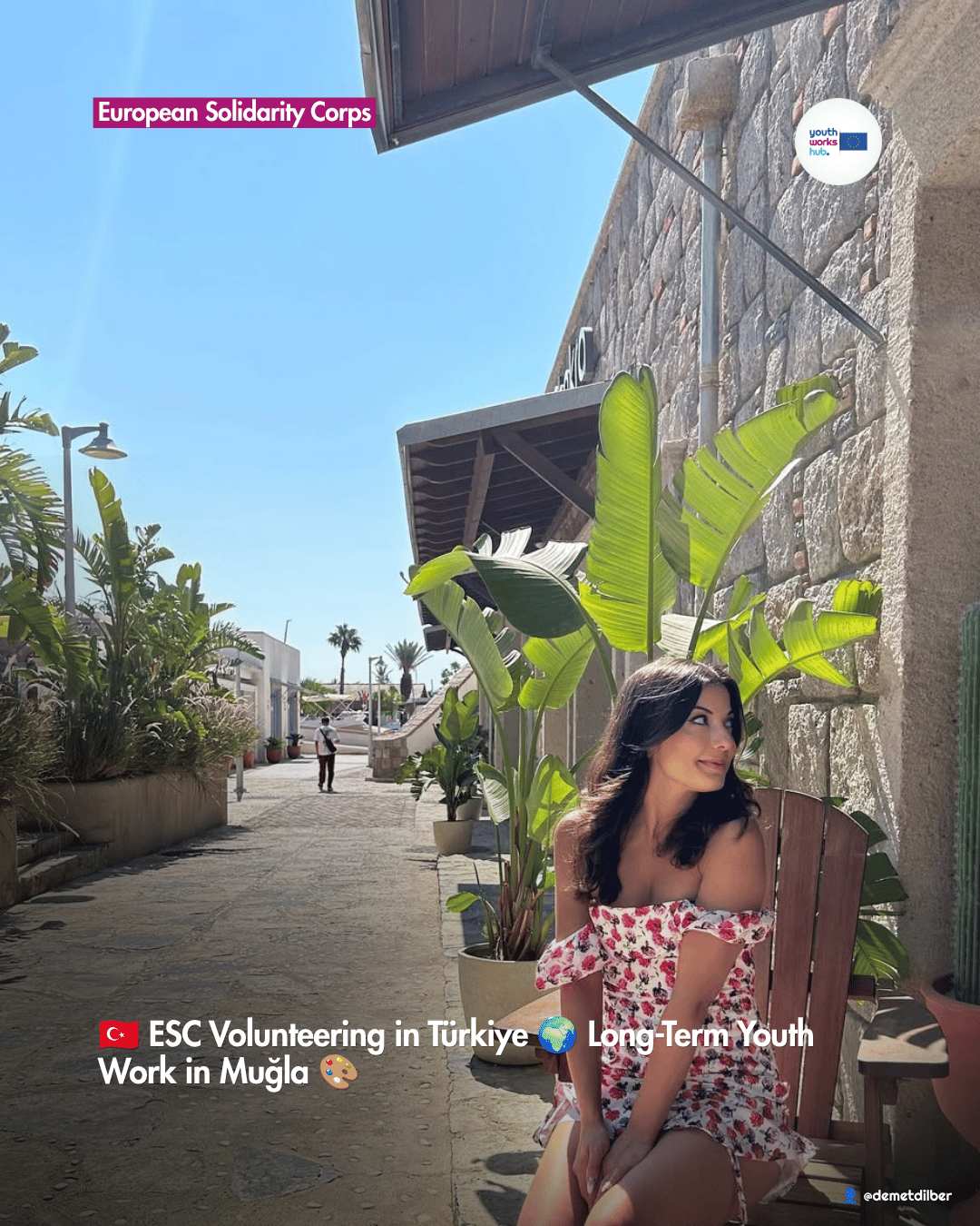 🇹🇷 ESC Volunteering in Türkiye 🌍 Long-Term Youth Work in Muğla 🎨