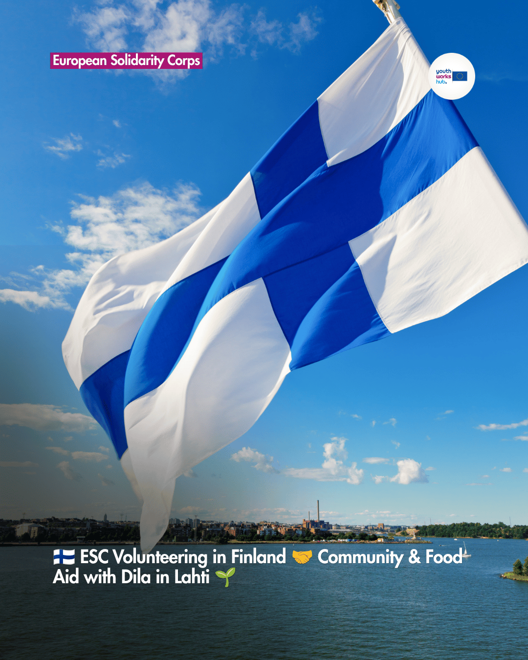 🇫🇮 ESC Volunteering in Finland 🤝 Community & Food Aid with Dila in Lahti 🌱
