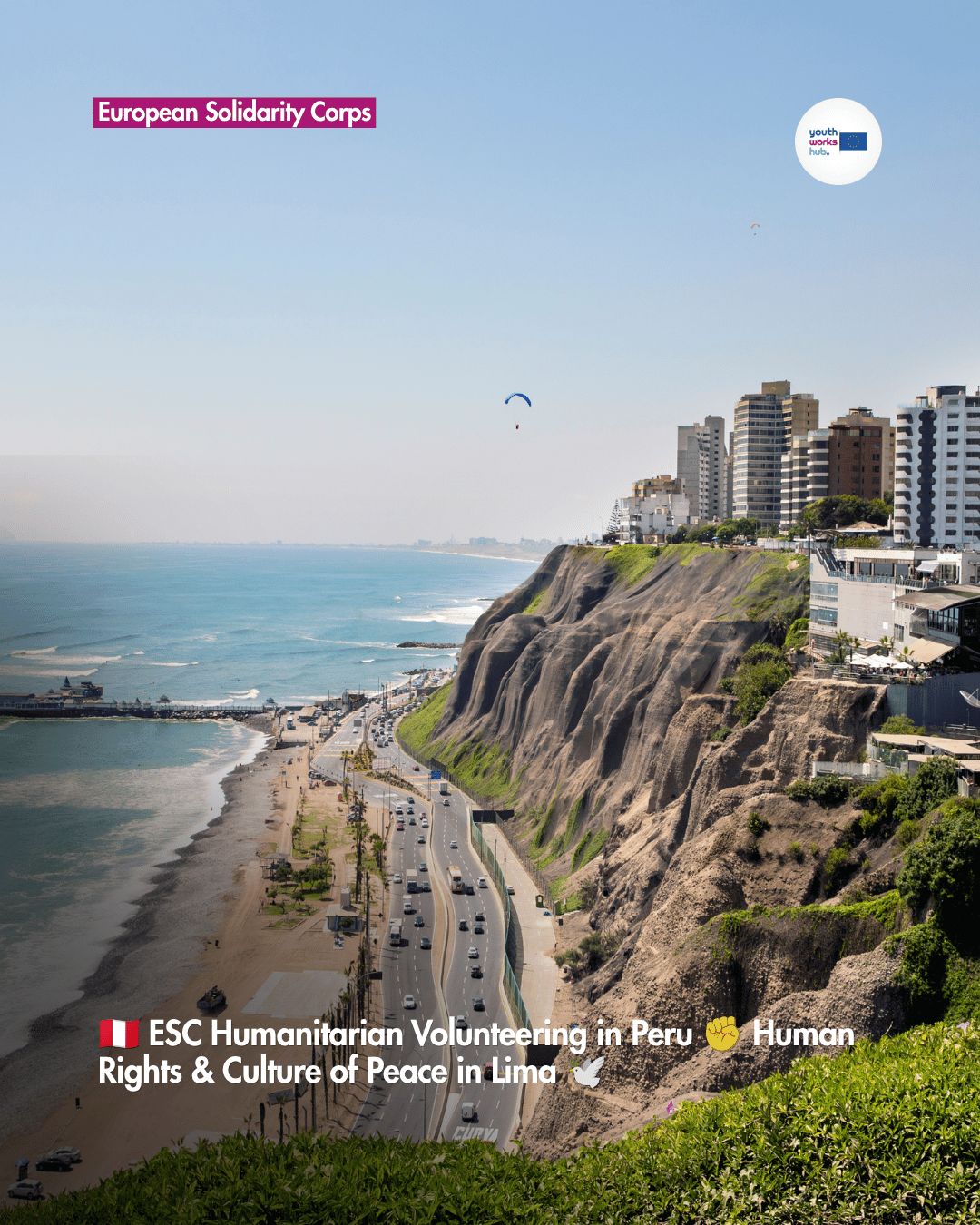 🇵🇪 ESC Humanitarian Volunteering in Peru ✊ Human Rights & Culture of Peace in Lima 🕊️