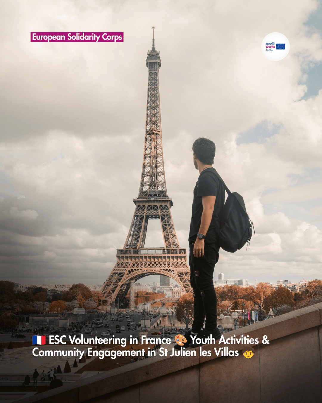 🇫🇷 ESC Volunteering in France 🎨 Youth Activities & Community Engagement in St Julien les Villas 🧒