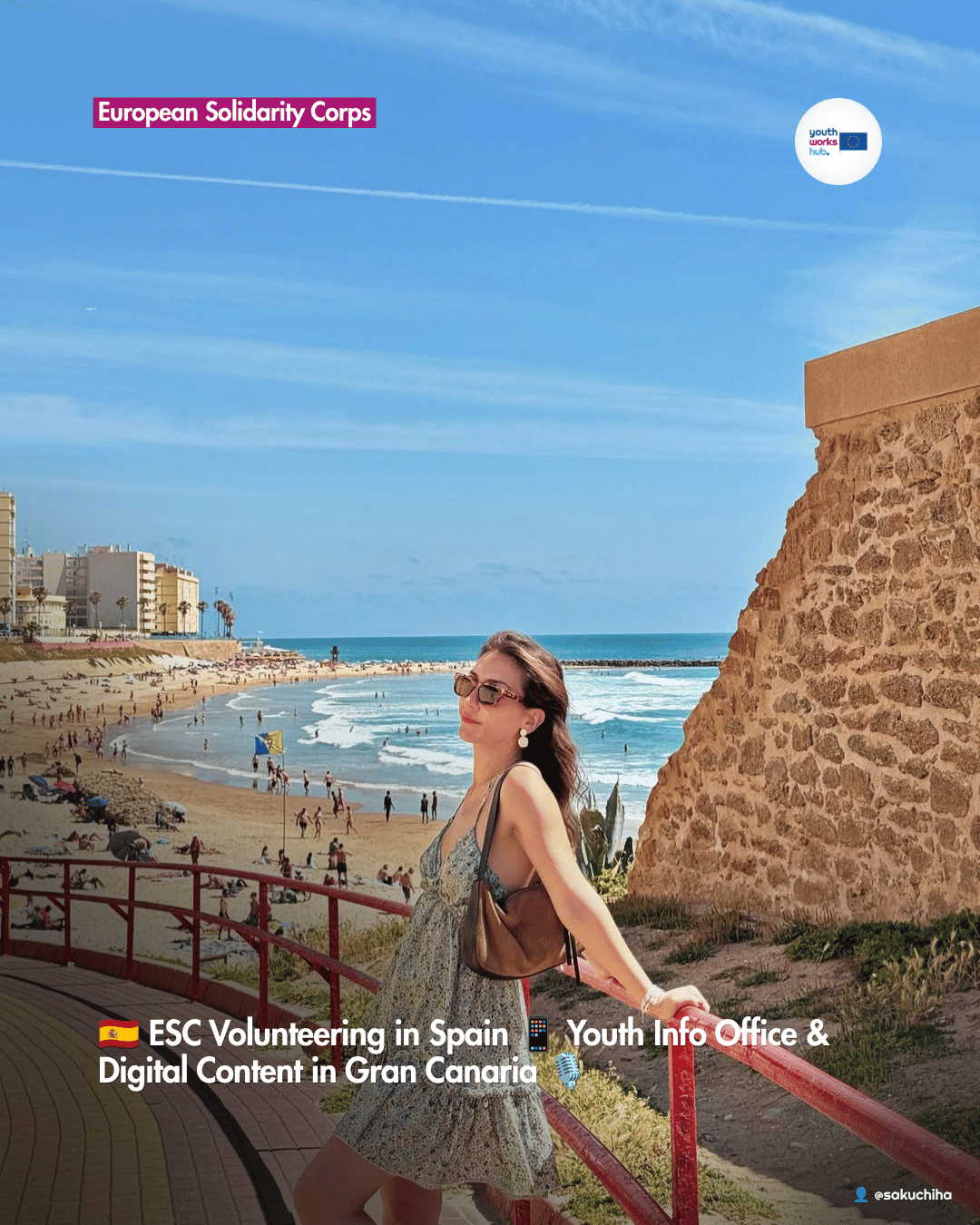 🇪🇸 ESC Volunteering in Spain 📱 Youth Info Office & Digital Content in Gran Canaria 🎙️