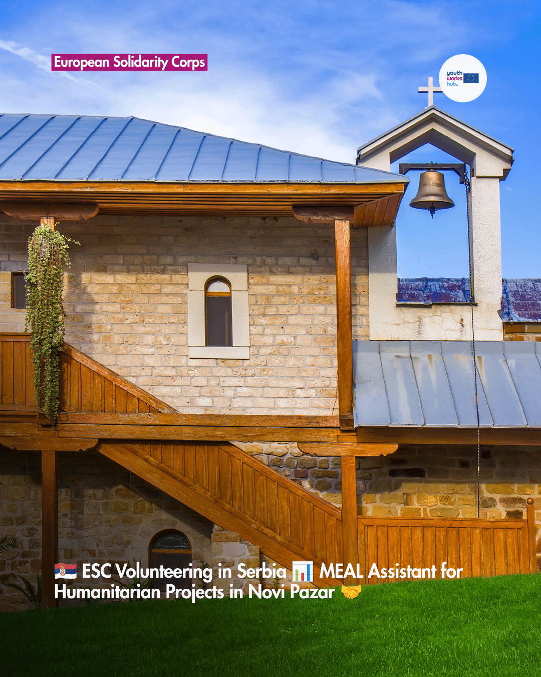 🇷🇸 ESC Volunteering in Serbia 📊 MEAL Assistant for Humanitarian Projects in Novi Pazar 🤝