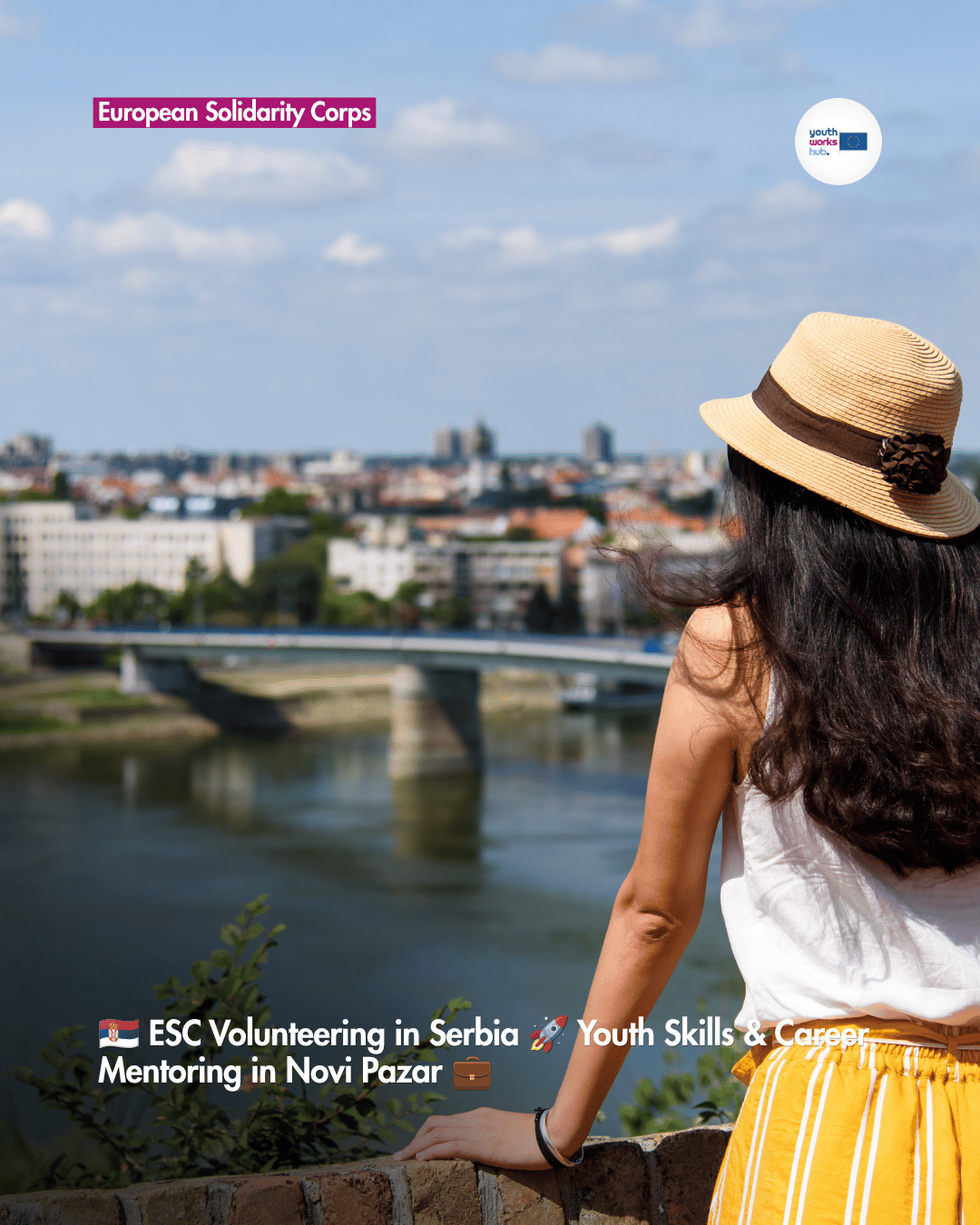 🇷🇸 ESC Volunteering in Serbia 🚀 Youth Skills & Career Mentoring in Novi Pazar 💼