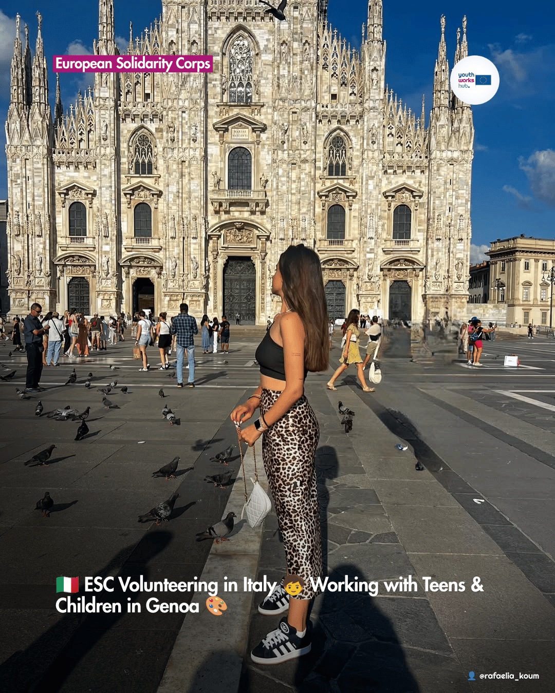 🇮🇹 ESC Volunteering in Italy 🧒 Working with Teens & Children in Genoa 🎨