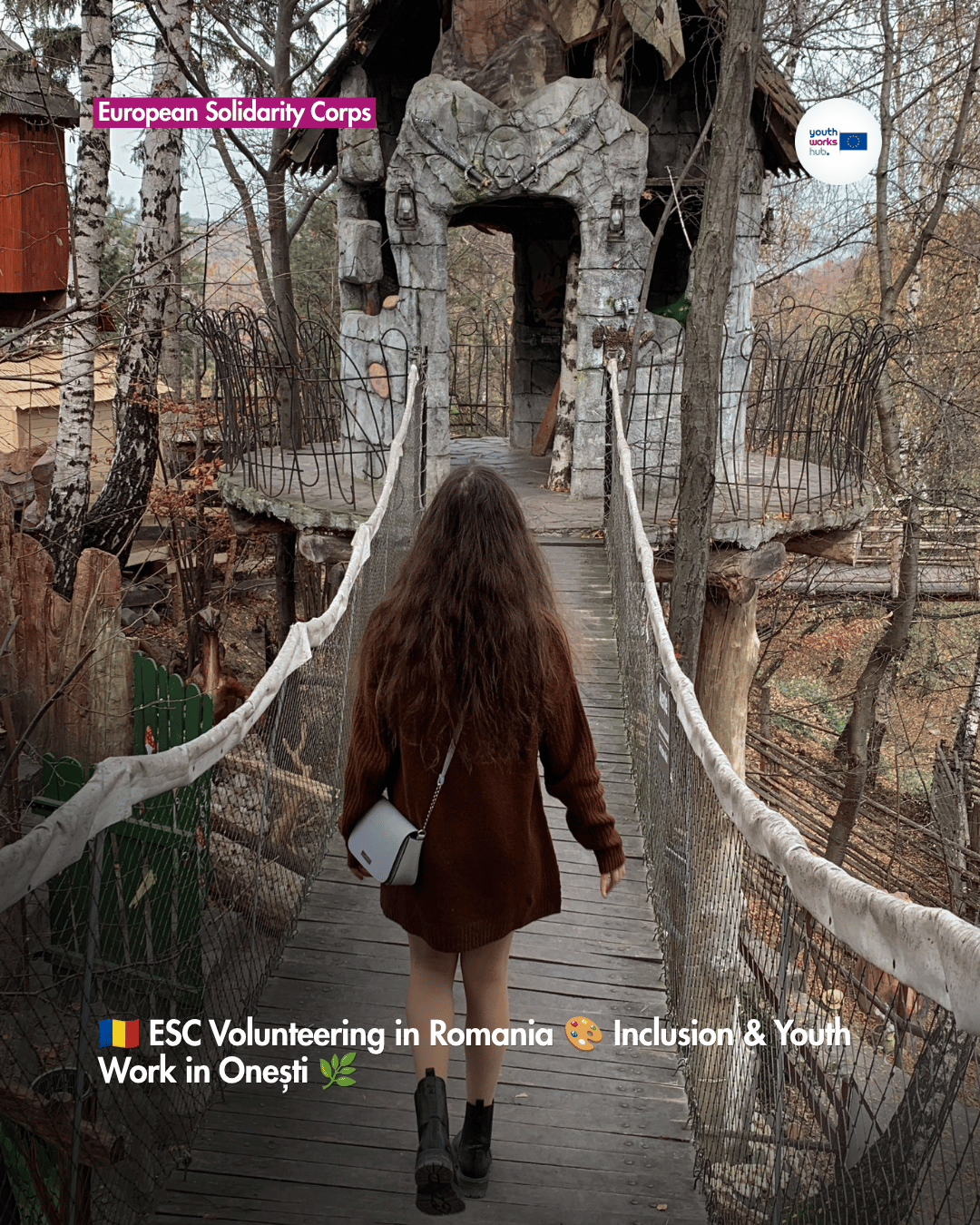 🇷🇴 ESC Volunteering in Romania 🎨 Inclusion & Youth Work in Onești 🌿