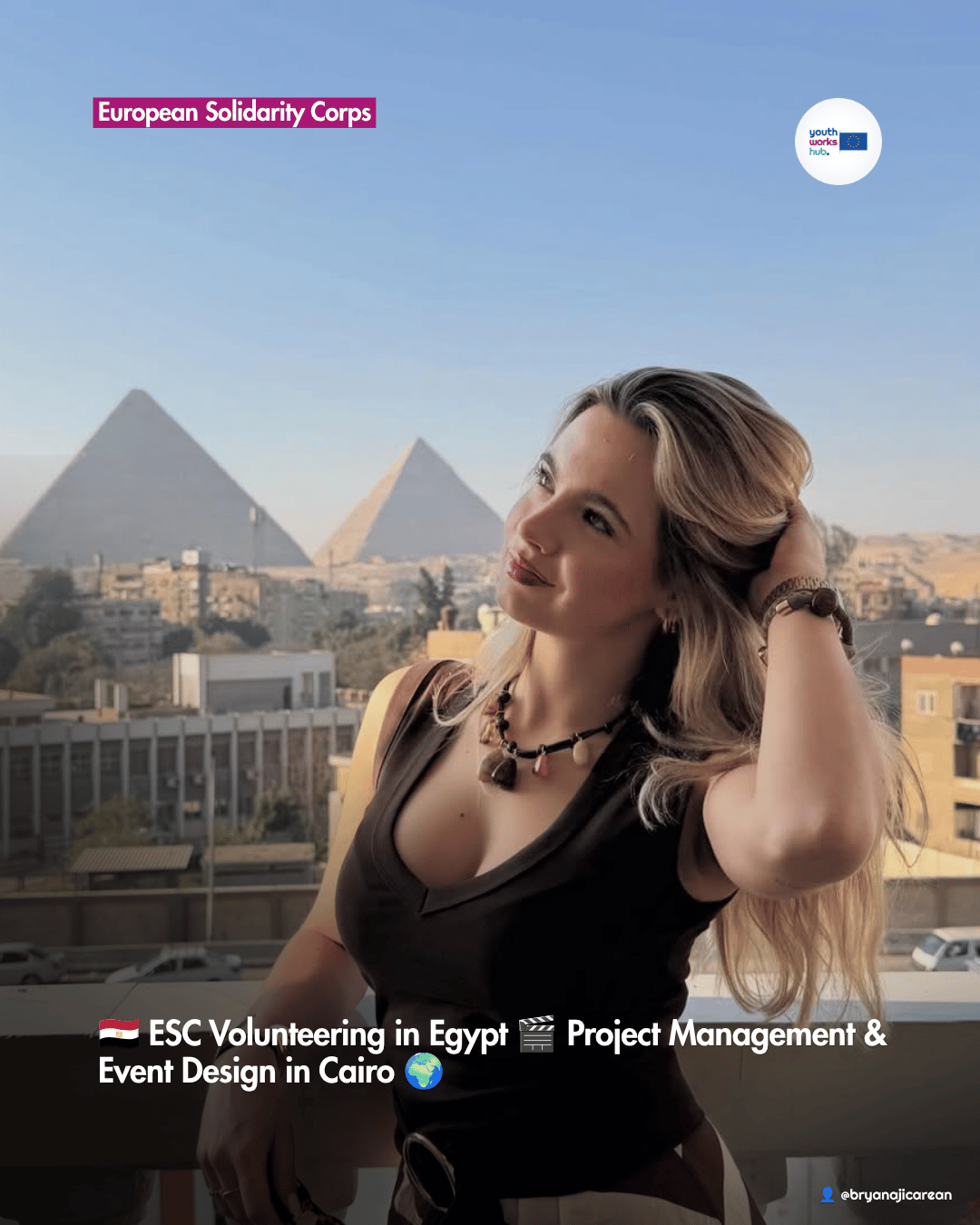 🇪🇬 ESC Volunteering in Egypt 🎬 Project Management & Event Design in Cairo 🌍