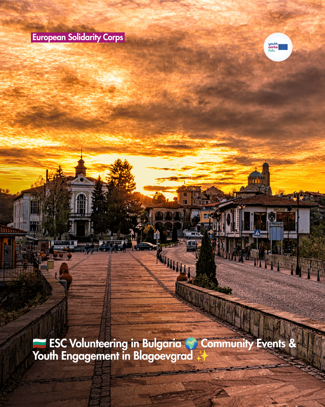 🇧🇬 ESC Volunteering in Bulgaria 🌍 Community Events & Youth Engagement in Blagoevgrad ✨