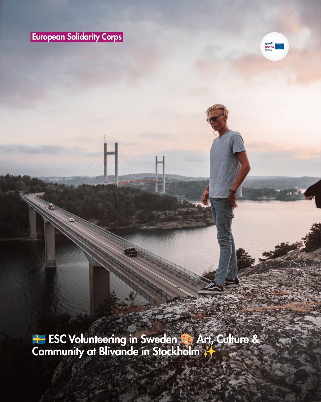 🇸🇪 ESC Volunteering in Sweden 🎨 Art, Culture & Community at Blivande in Stockholm ✨